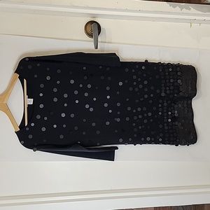 Joan Vass‎ Mini Dress with sequins size M/L